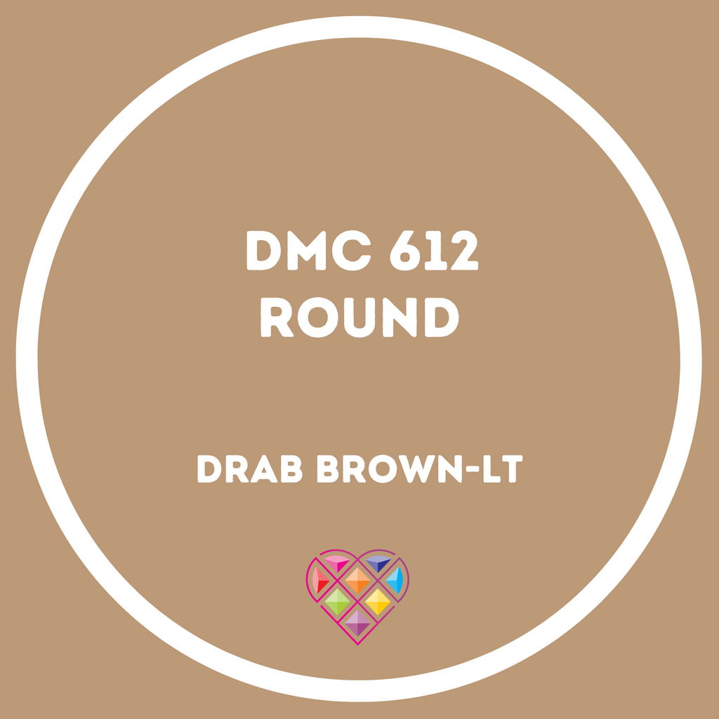 612 DMC ROUND Diamond Painting Beads-Replacement Drills-Heartful Diamonds