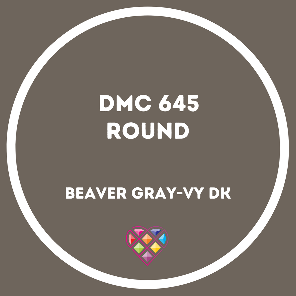 645 DMC ROUND Diamond Painting Beads-Replacement Drills-Heartful Diamonds