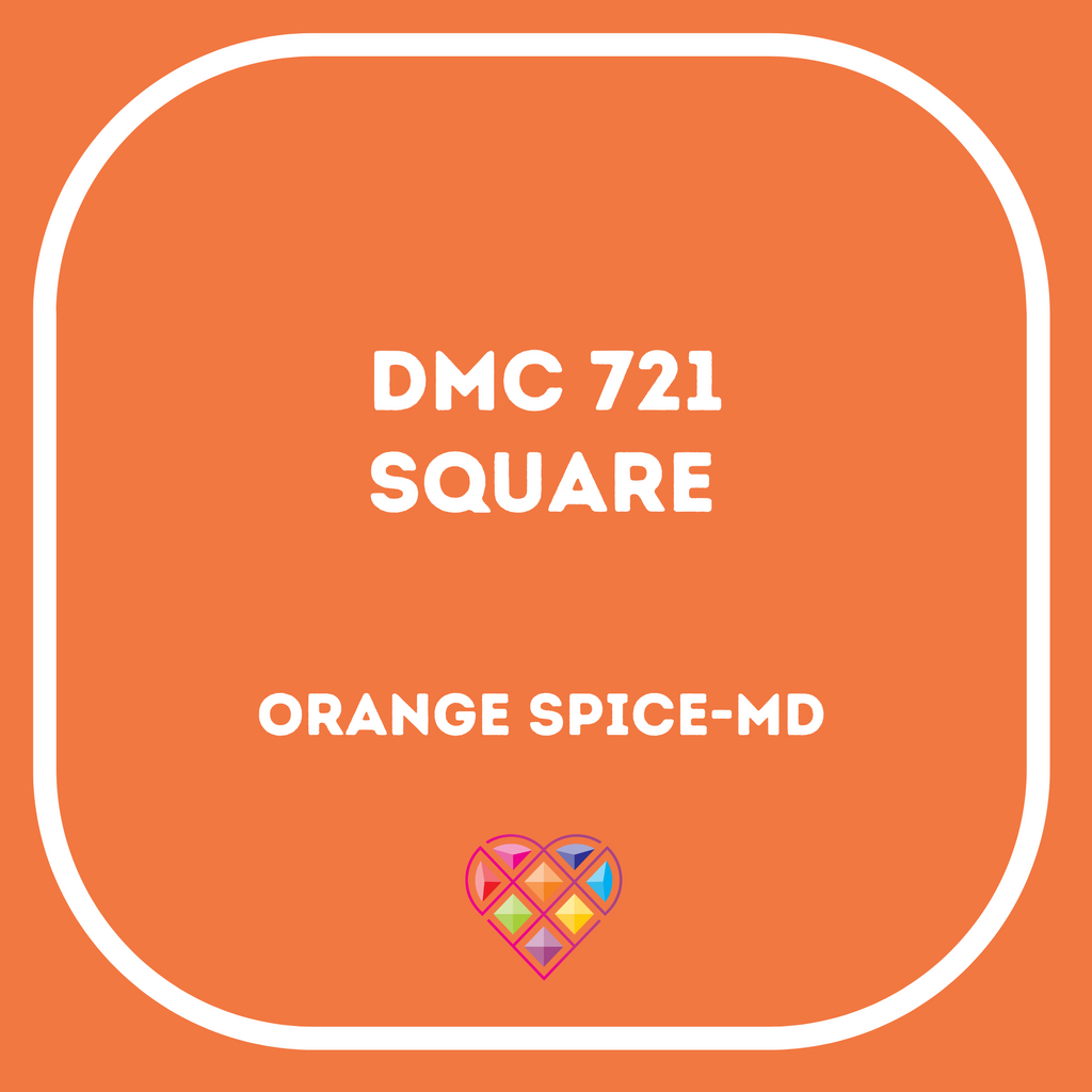 721 DMC SQUARE Diamond Painting Beads-Replacement Drills-Heartful Diamonds