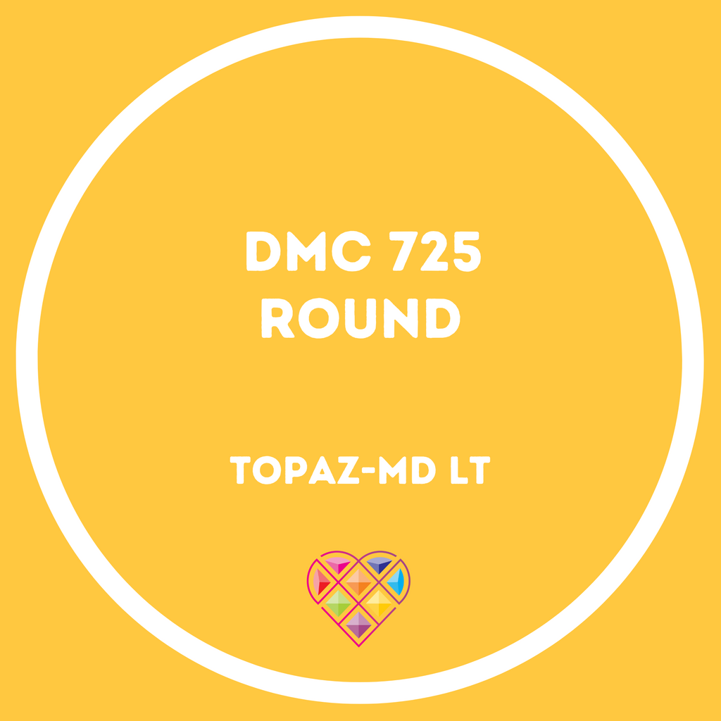 725 DMC ROUND Diamond Painting Beads-Replacement Drills-Heartful Diamonds