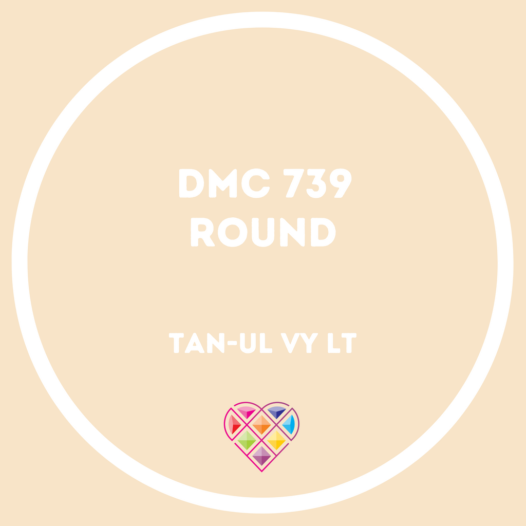 739 DMC ROUND Diamond Painting Beads-Replacement Drills-Heartful Diamonds