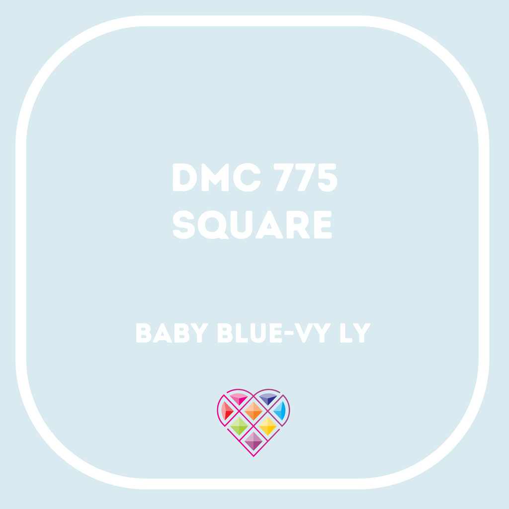 775 DMC SQUARE Diamond Painting Beads-Replacement Drills-Heartful Diamonds