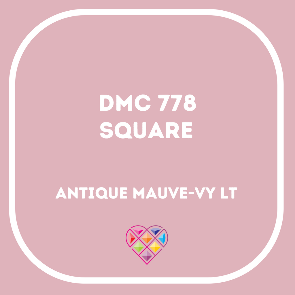 778 DMC SQUARE Diamond Painting Beads-Replacement Drills-Heartful Diamonds
