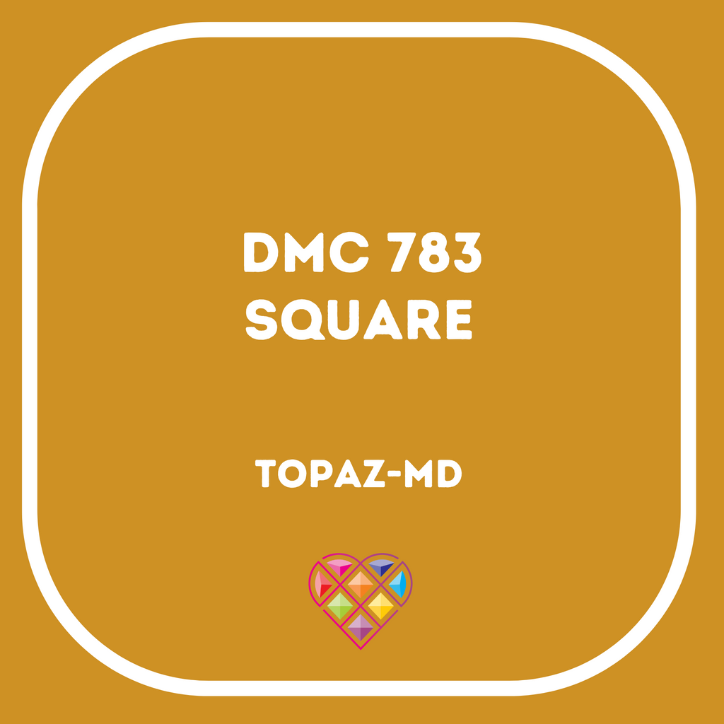 783 DMC SQUARE Diamond Painting Beads-Replacement Drills-Heartful Diamonds