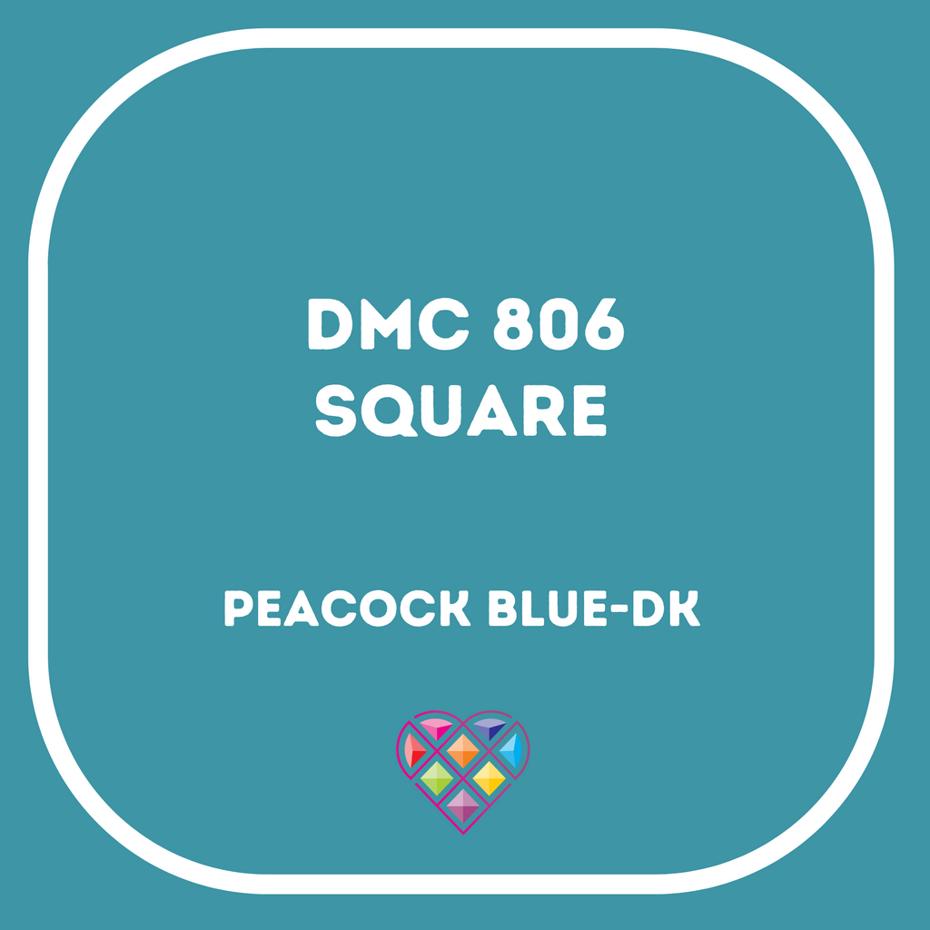806 DMC SQUARE Diamond Painting Beads-Replacement Drills-Heartful Diamonds
