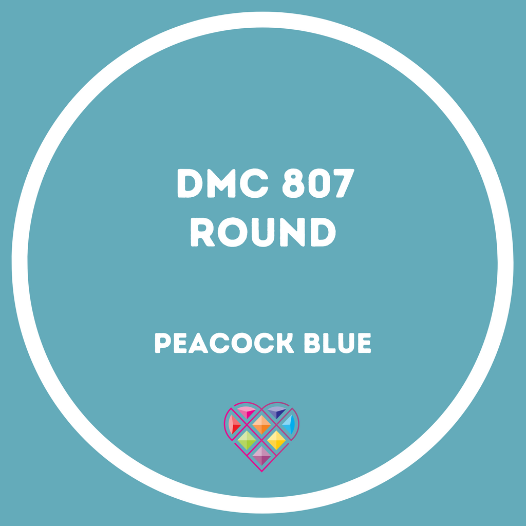807 DMC ROUND Diamond Painting Beads-Replacement Drills-Heartful Diamonds