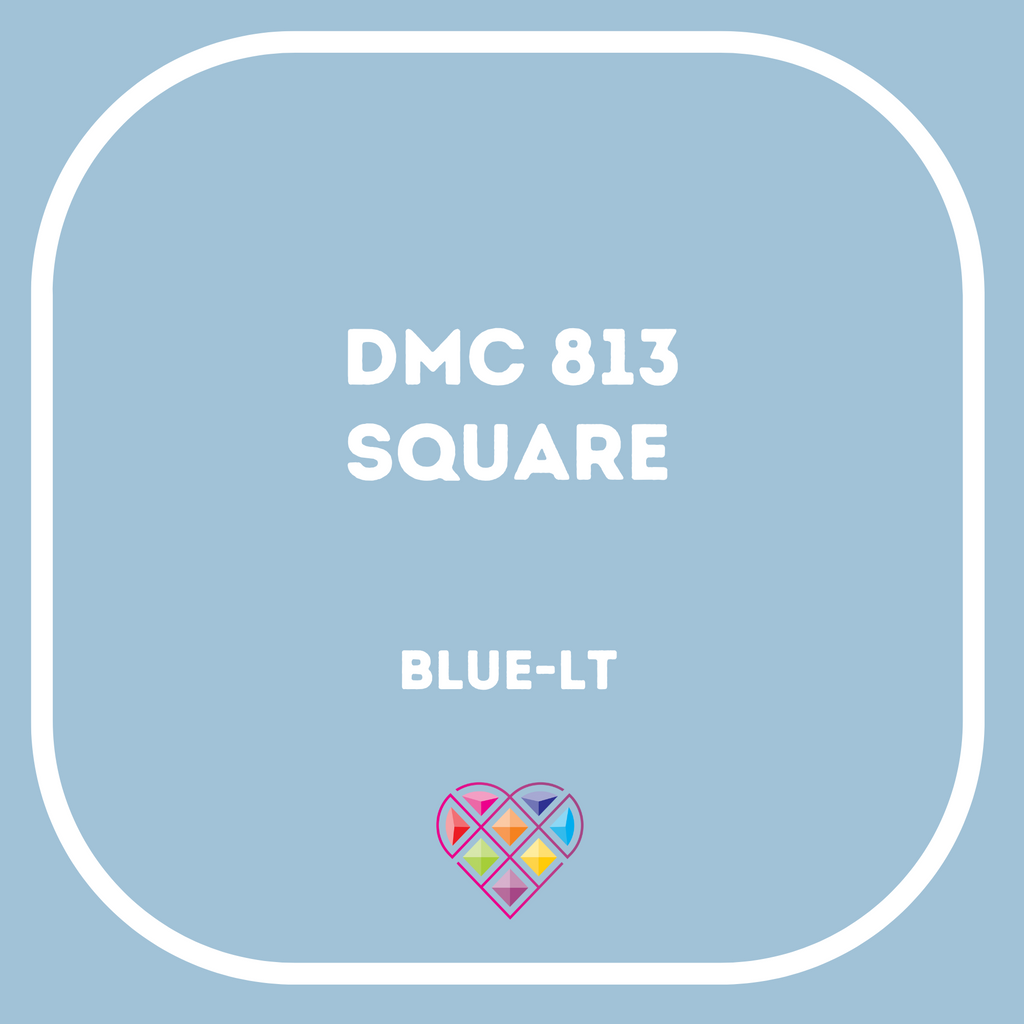 813 DMC SQUARE Diamond Painting Beads-Replacement Drills-Heartful Diamonds
