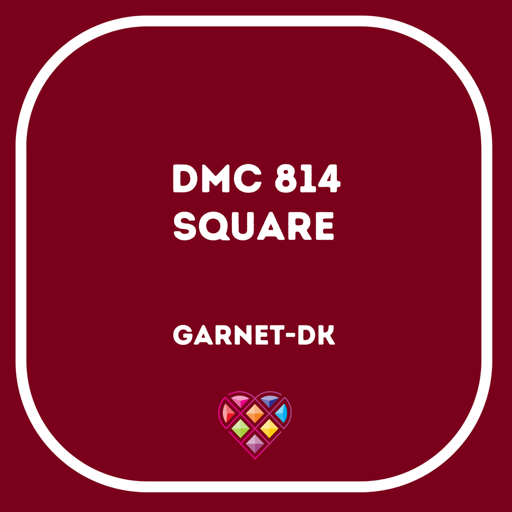 814 DMC SQUARE Diamond Painting Beads-Replacement Drills-Heartful Diamonds