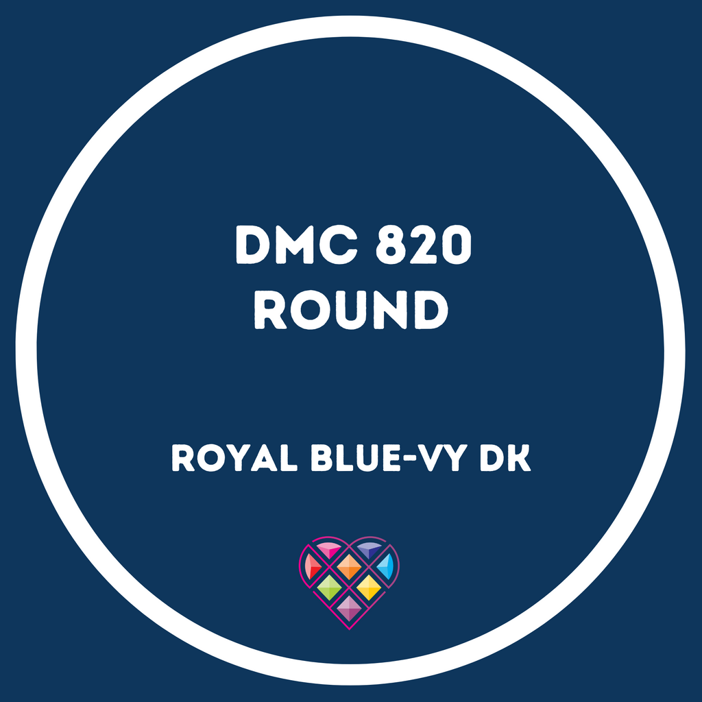 820 DMC ROUND Diamond Painting Beads-Replacement Drills-Heartful Diamonds