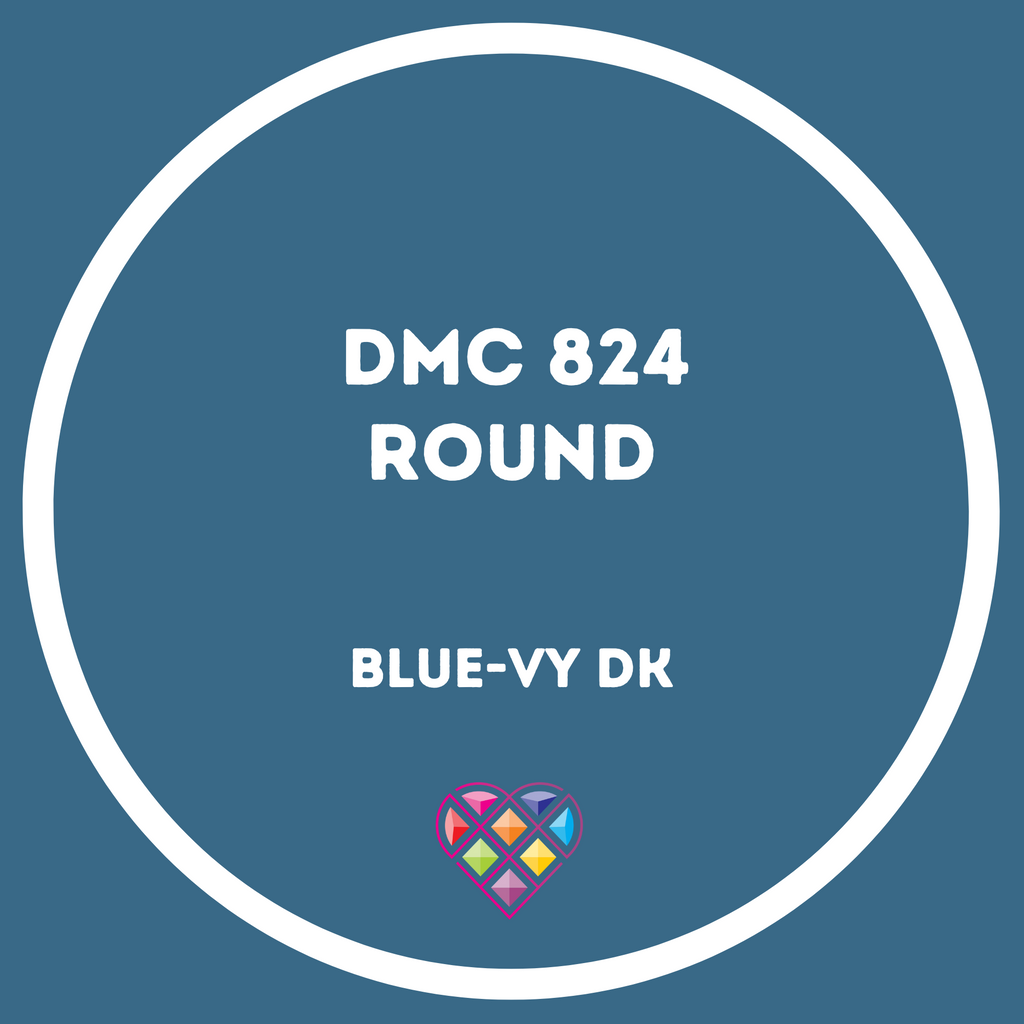 824 DMC ROUND Diamond Painting Beads-Replacement Drills-Heartful Diamonds