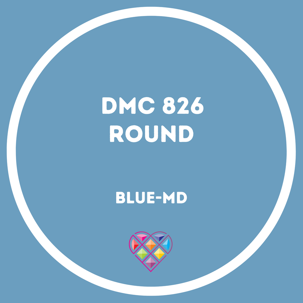 826 DMC ROUND Diamond Painting Beads-Replacement Drills-Heartful Diamonds