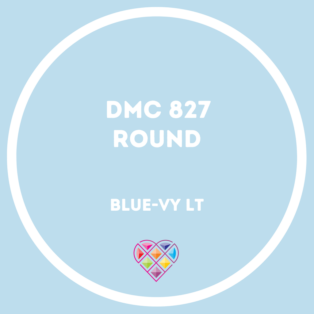 827 DMC ROUND Diamond Painting Beads-Replacement Drills-Heartful Diamonds