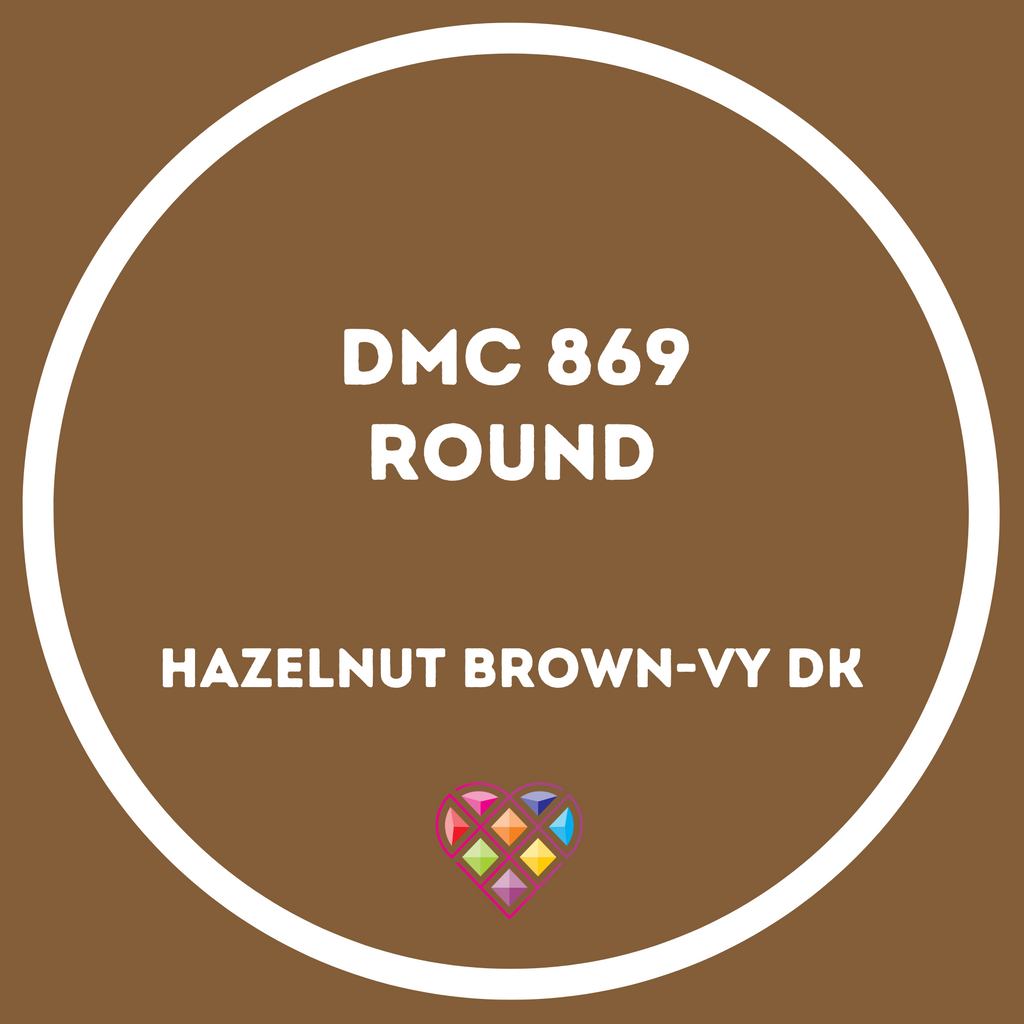 869 DMC ROUND Diamond Painting Beads-Replacement Drills-Heartful Diamonds