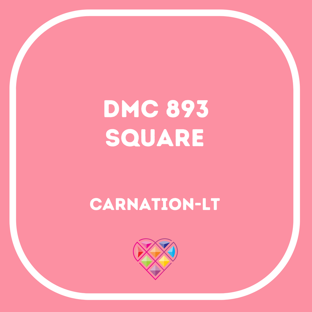 893 DMC SQUARE Diamond Painting Beads-Replacement Drills-Heartful Diamonds