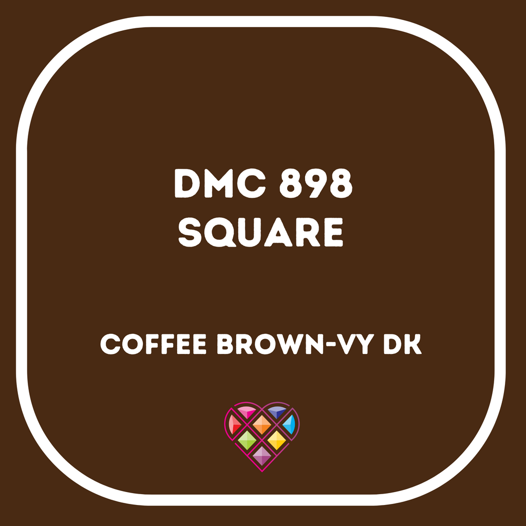 898 DMC SQUARE Diamond Painting Beads-Replacement Drills-Heartful Diamonds