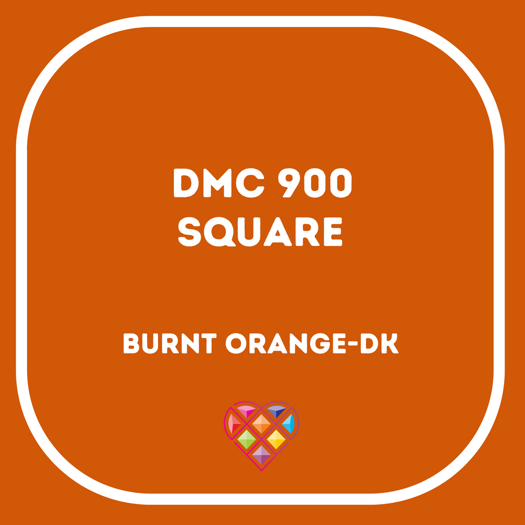 900 DMC SQUARE Diamond Painting Beads-Replacement Drills-Heartful Diamonds