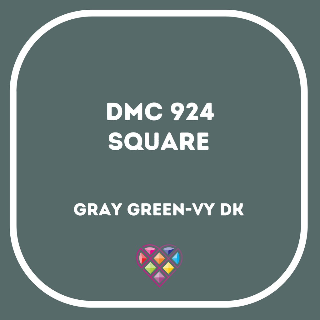 924 DMC SQUARE Diamond Painting Beads-Replacement Drills-Heartful Diamonds
