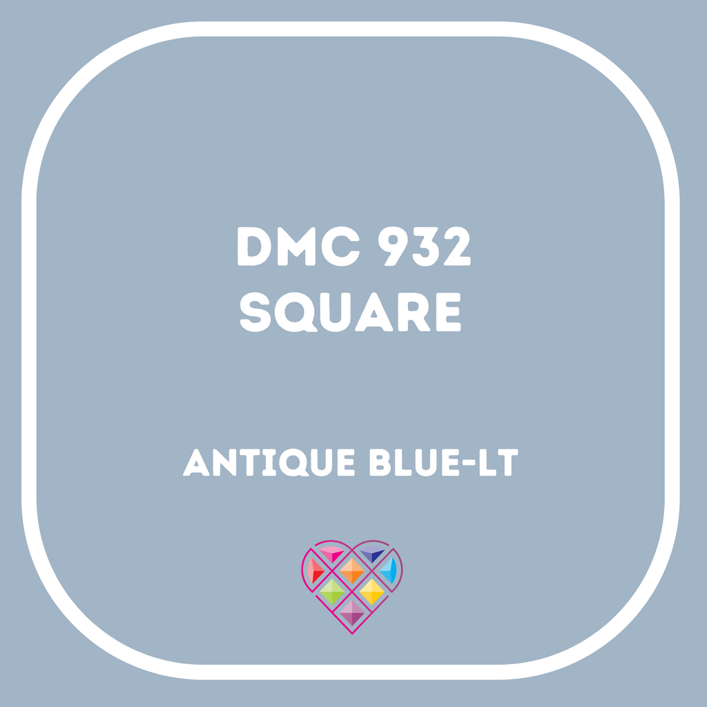 932 DMC SQUARE Diamond Painting Beads-Replacement Drills-Heartful Diamonds