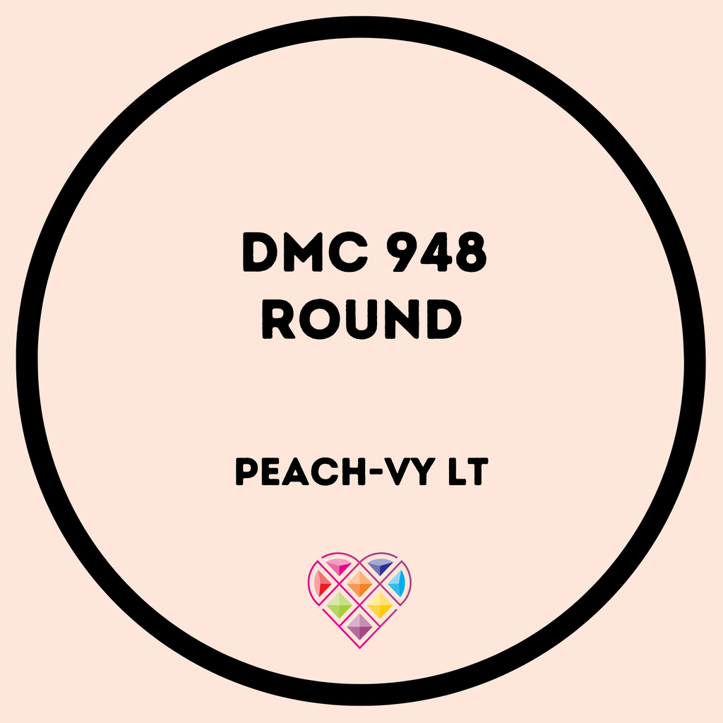 948 DMC ROUND Diamond Painting Beads-Replacement Drills-Heartful Diamonds