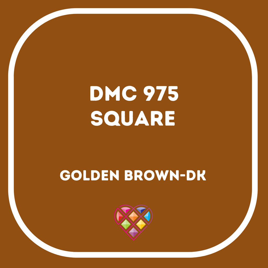 975 DMC SQUARE Diamond Painting Beads-Replacement Drills-Heartful Diamonds