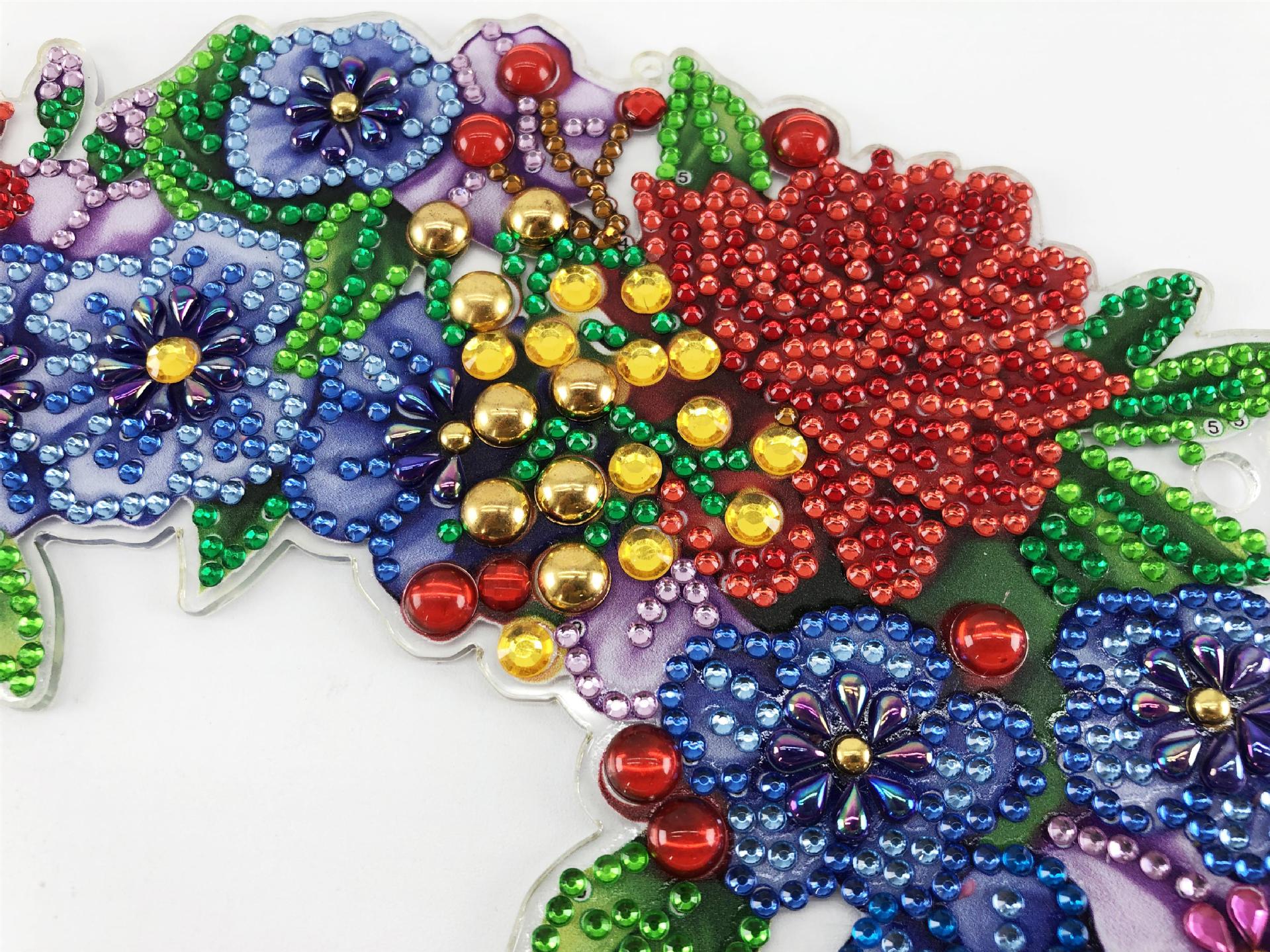 Hanging Wreath Diamond Art-Heartful Diamonds