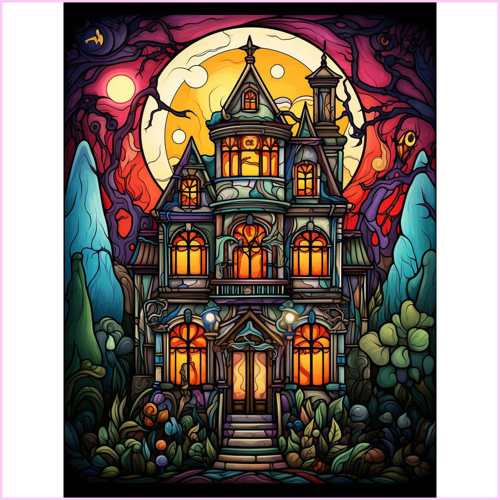 Mansion of Mysteries Diamond Painting Kit-40x50cm (16x20 in)-Heartful Diamonds