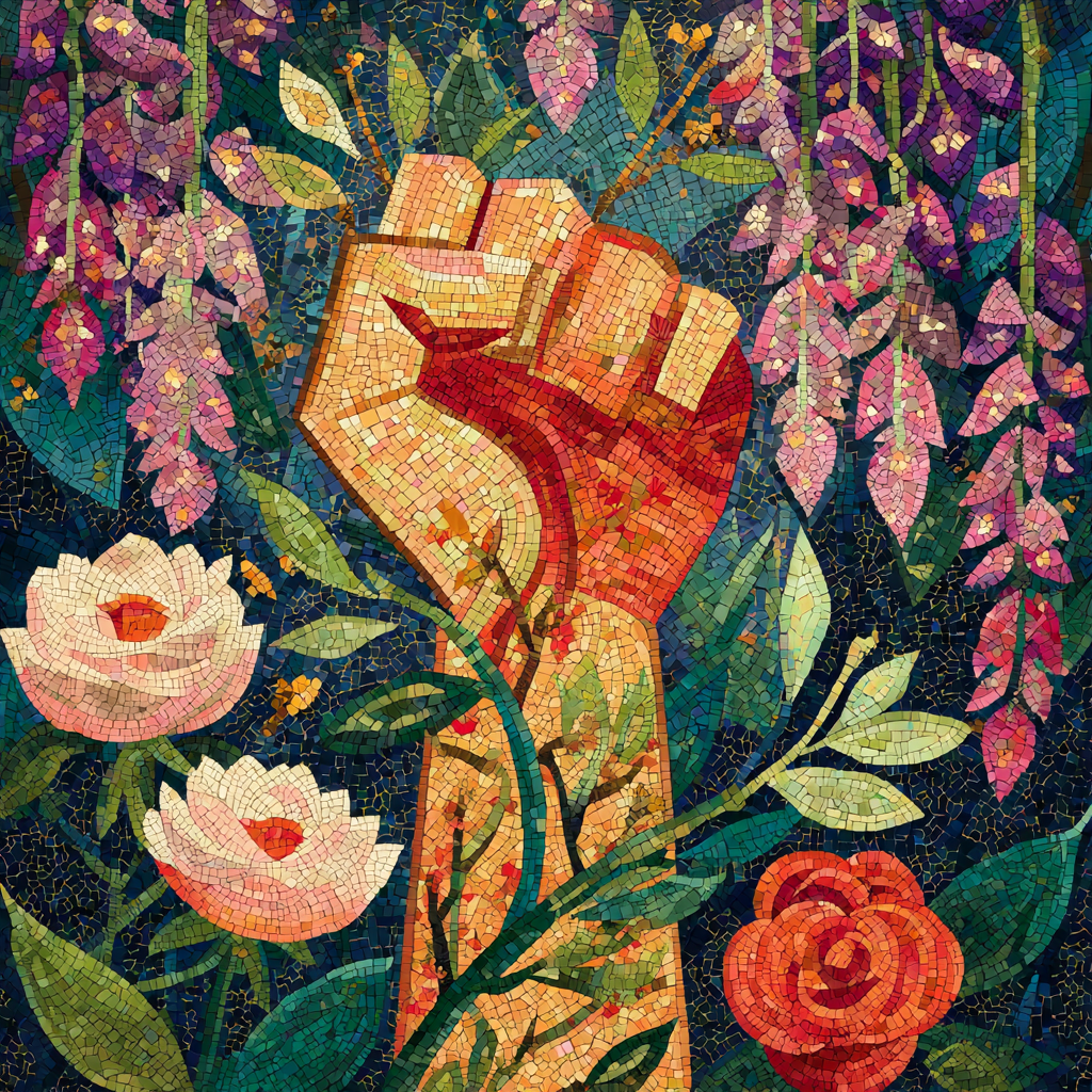 Rooted in Strength Diamond Painting Kit-30x30cm (12x12 in)-Heartful Diamonds