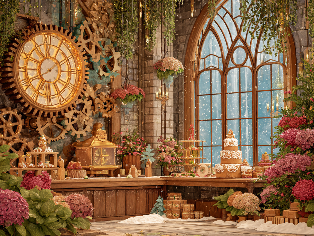 Toymaker's Timepiece Diamond Painting Kit-40x30cm (16x12 in)-Heartful Diamonds