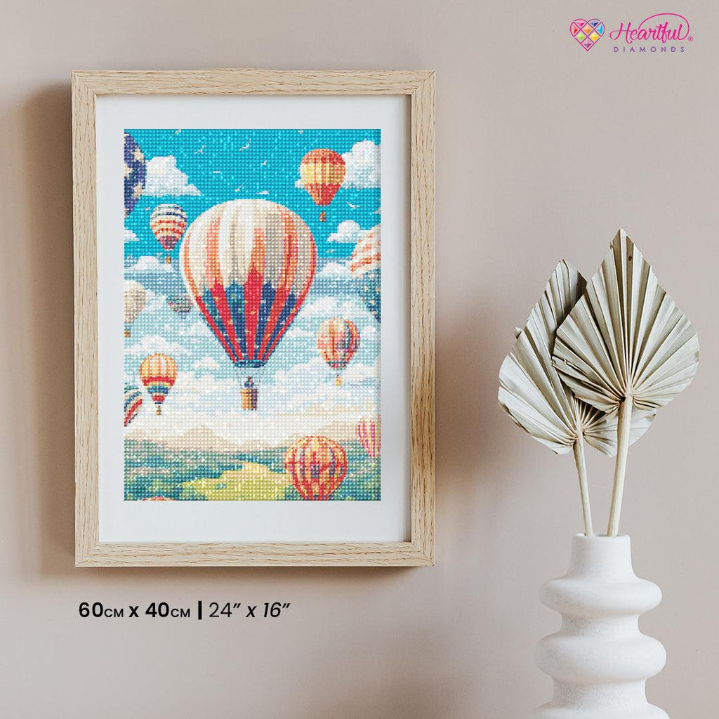Whimsical Sky Soiree-Diamond Painiting Kit-Heartful Diamonds