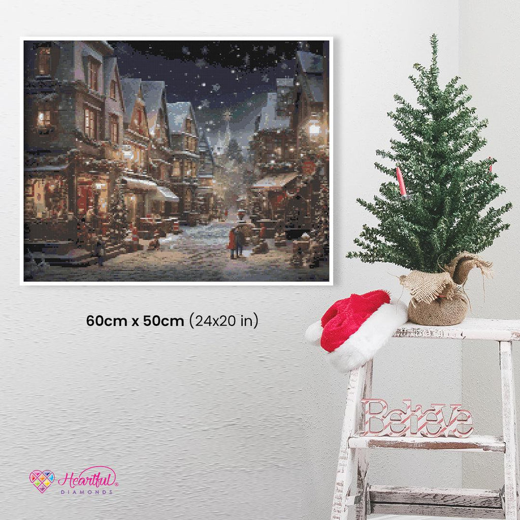 Winter Wonderland Diamond Painting Kit-60x50cm (24x20 in)-Heartful Diamonds