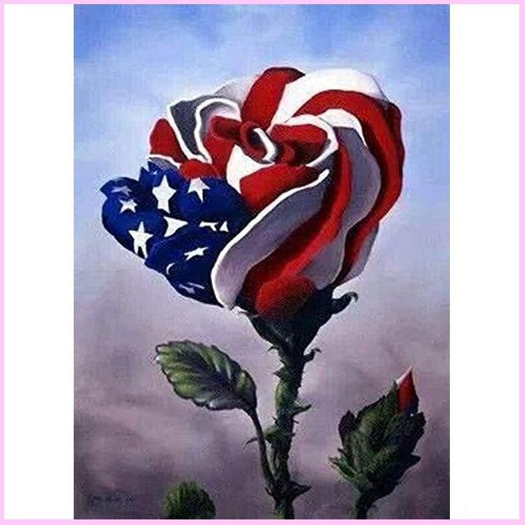 American Rose-Diamond Painting Kit-Heartful Diamonds