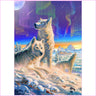 Arctic Wolves-Diamond Painting Kit-Heartful Diamonds