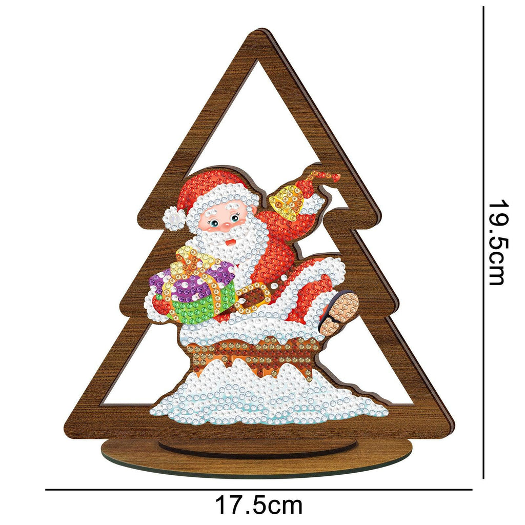 Christmas Table Decor Diamond Art-Heartful Diamonds