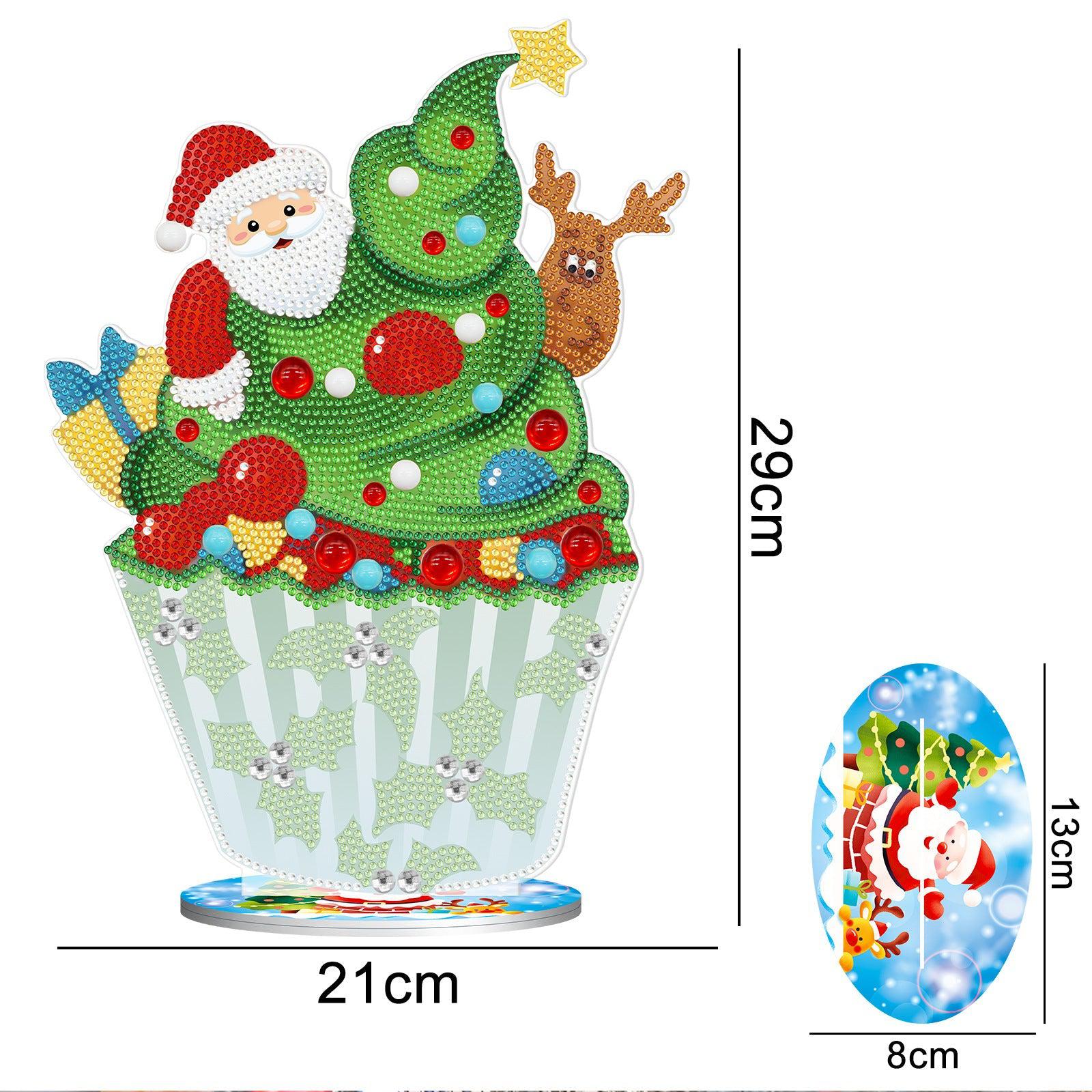 Christmas Table Decor Diamond Art-Heartful Diamonds