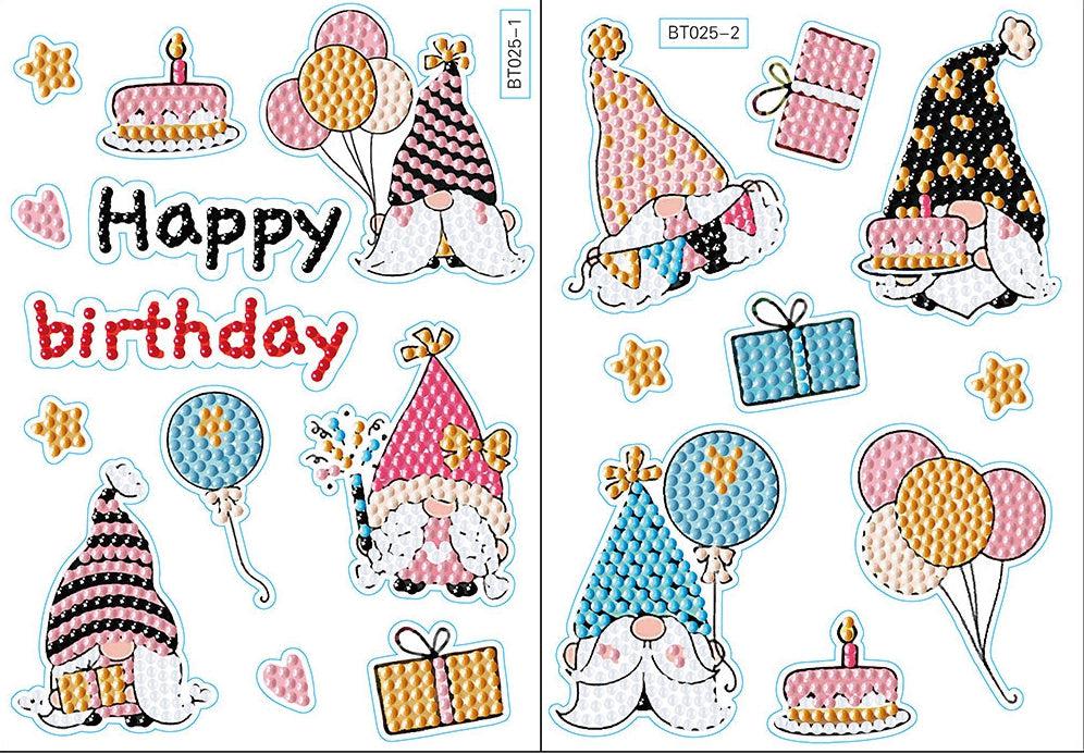 Christmas Stickers Diamond Art-Heartful Diamonds