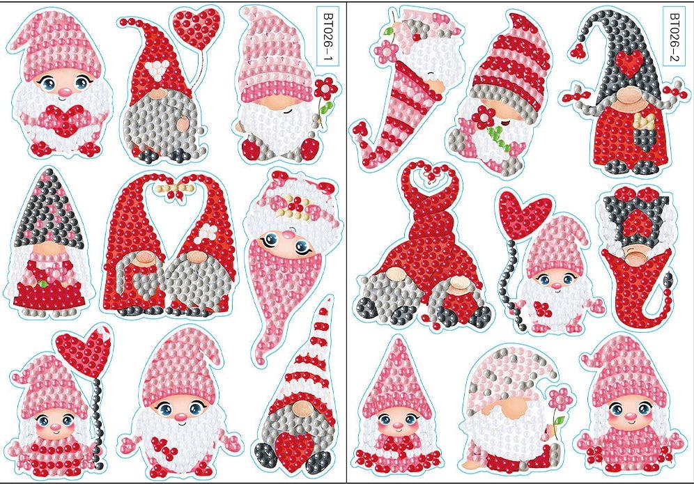 Christmas Stickers Diamond Art-Heartful Diamonds