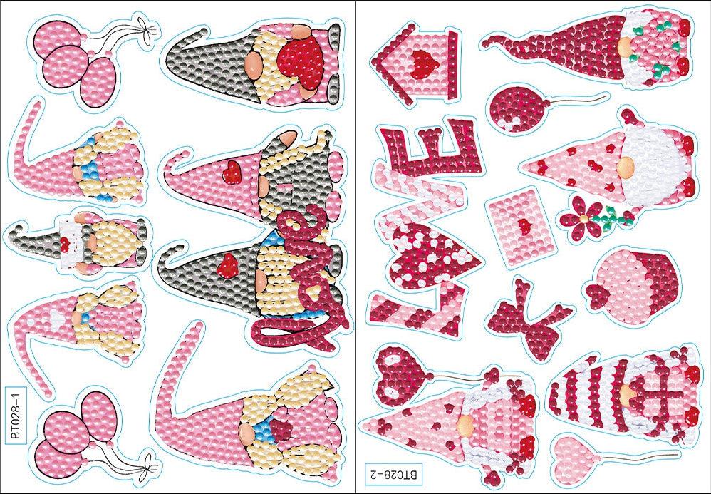 Christmas Stickers Diamond Art-Heartful Diamonds
