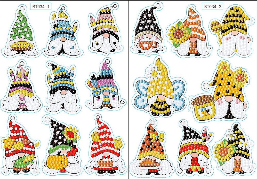 Christmas Stickers Diamond Art-Heartful Diamonds