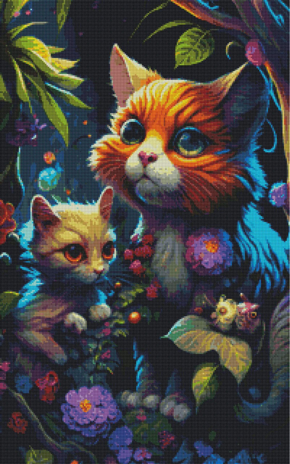 Whimsical Garden-Diamond Painting Kit-Heartful Diamonds