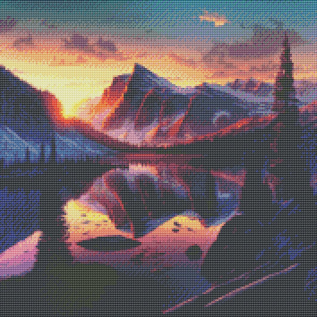 Colorado Mountains-Diamond Painting Kit-Heartful Diamonds