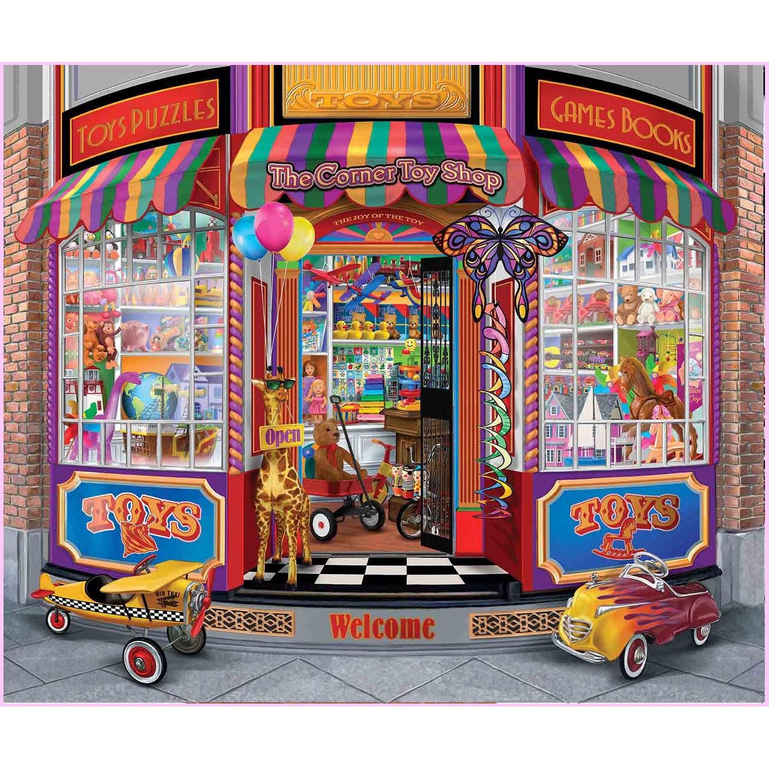 Corner Toy Shop-Diamond Painting Kit-Heartful Diamonds