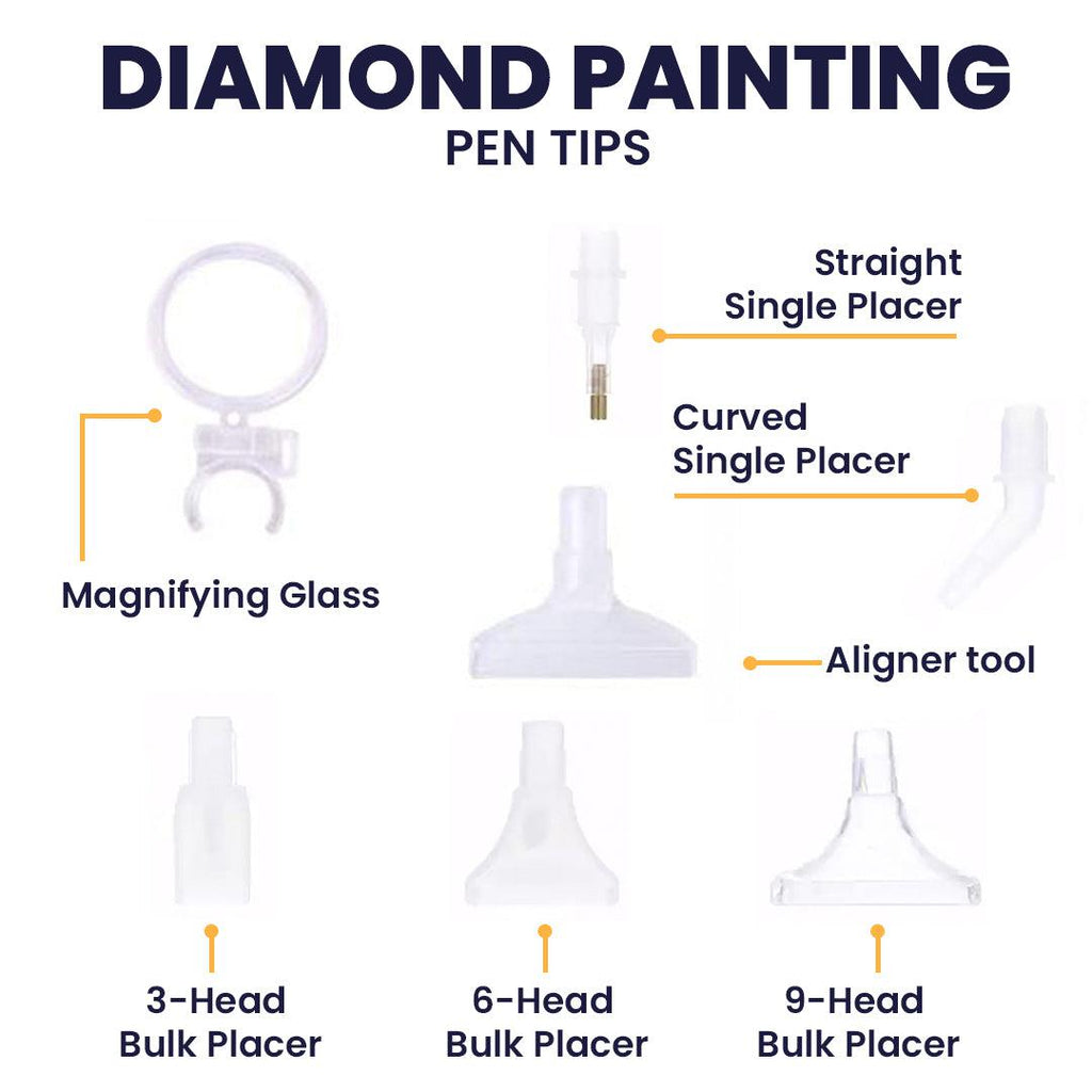LED Light Diamond Painting Pen-Diamond Painting Pen-Heartful Diamonds