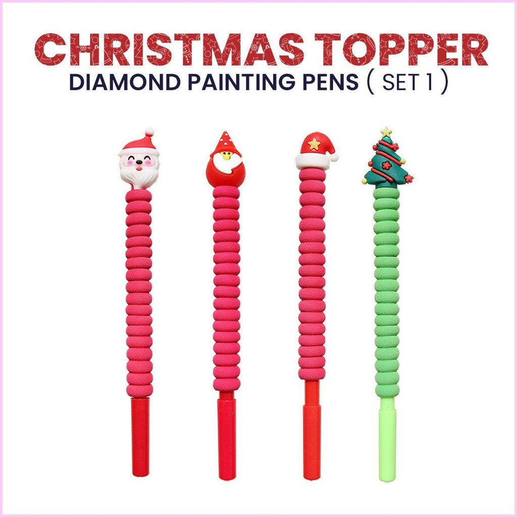 Christmas Toppers (Set 1) Diamond Painting Pens-Diamond Painting Pen-Heartful Diamonds