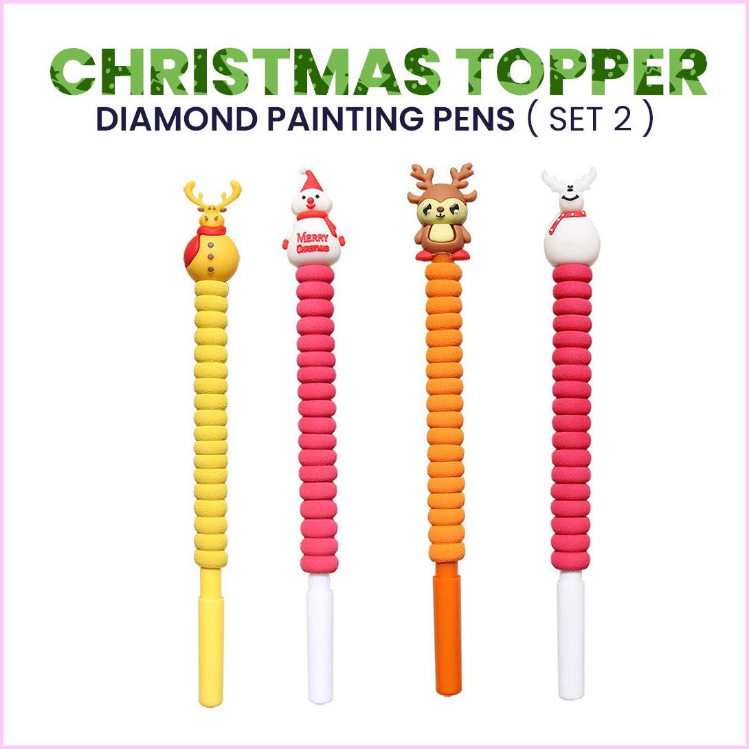 Christmas Toppers (Set 2) Diamond Painting Pens-Diamond Painting Pen-Heartful Diamonds