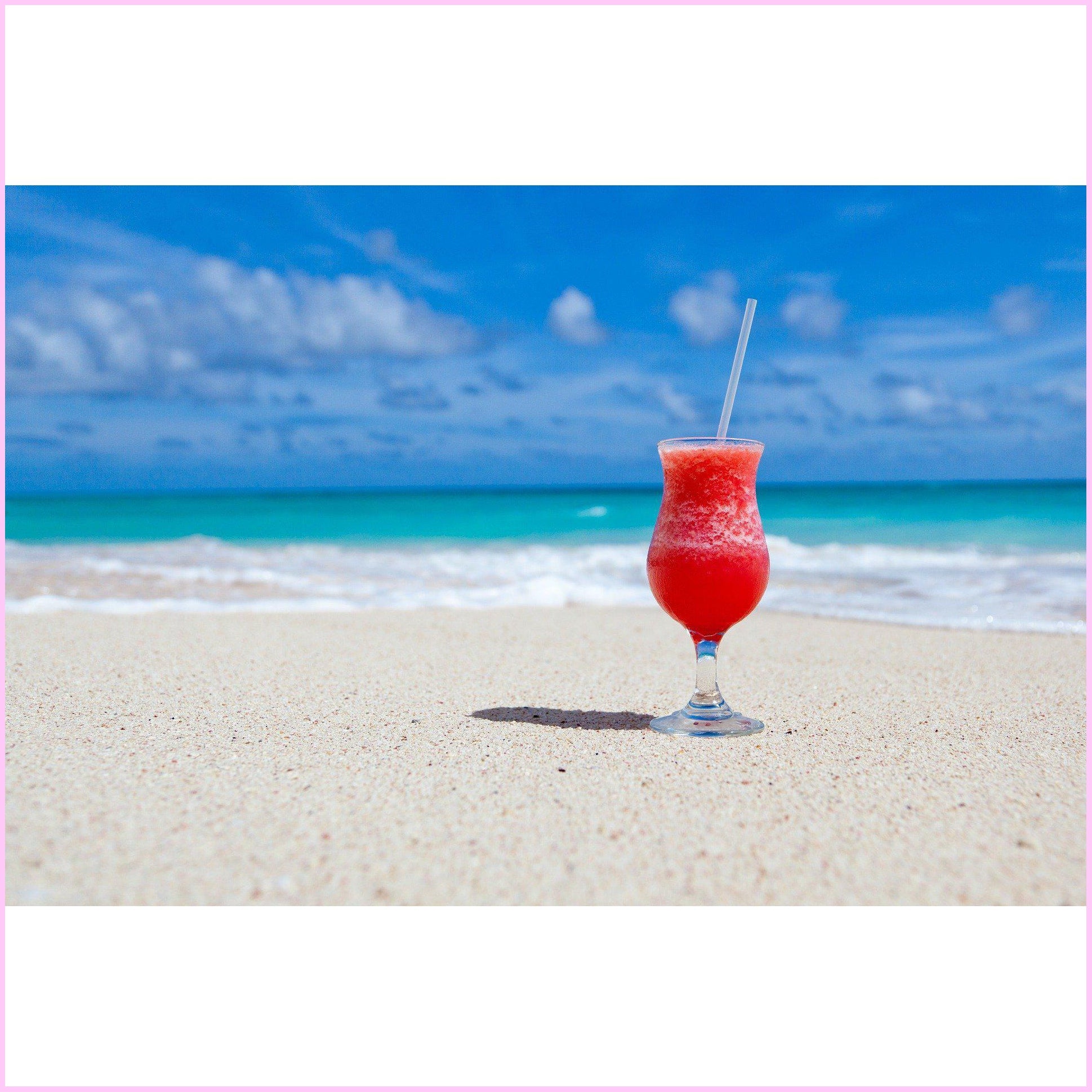 Daiquiri on the Sand-Diamond Painting Kit-Heartful Diamonds