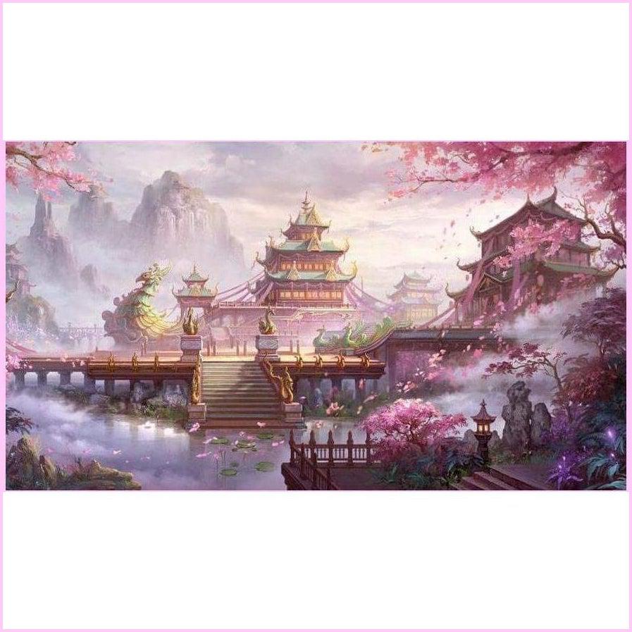 Ancient Japan-Diamond Painting Kit-Heartful Diamonds