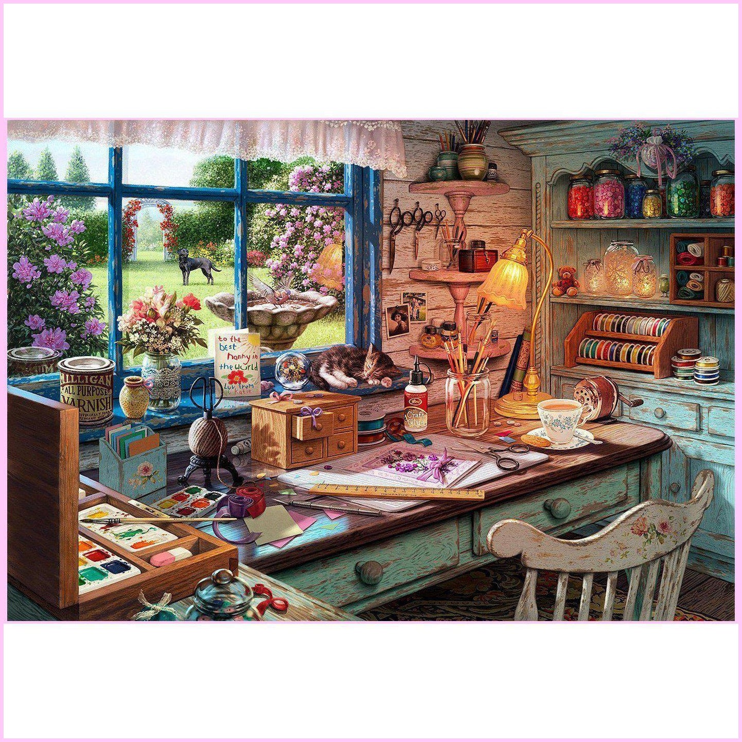 Grandma's Craft Shed-Diamond Painting Kit-Heartful Diamonds
