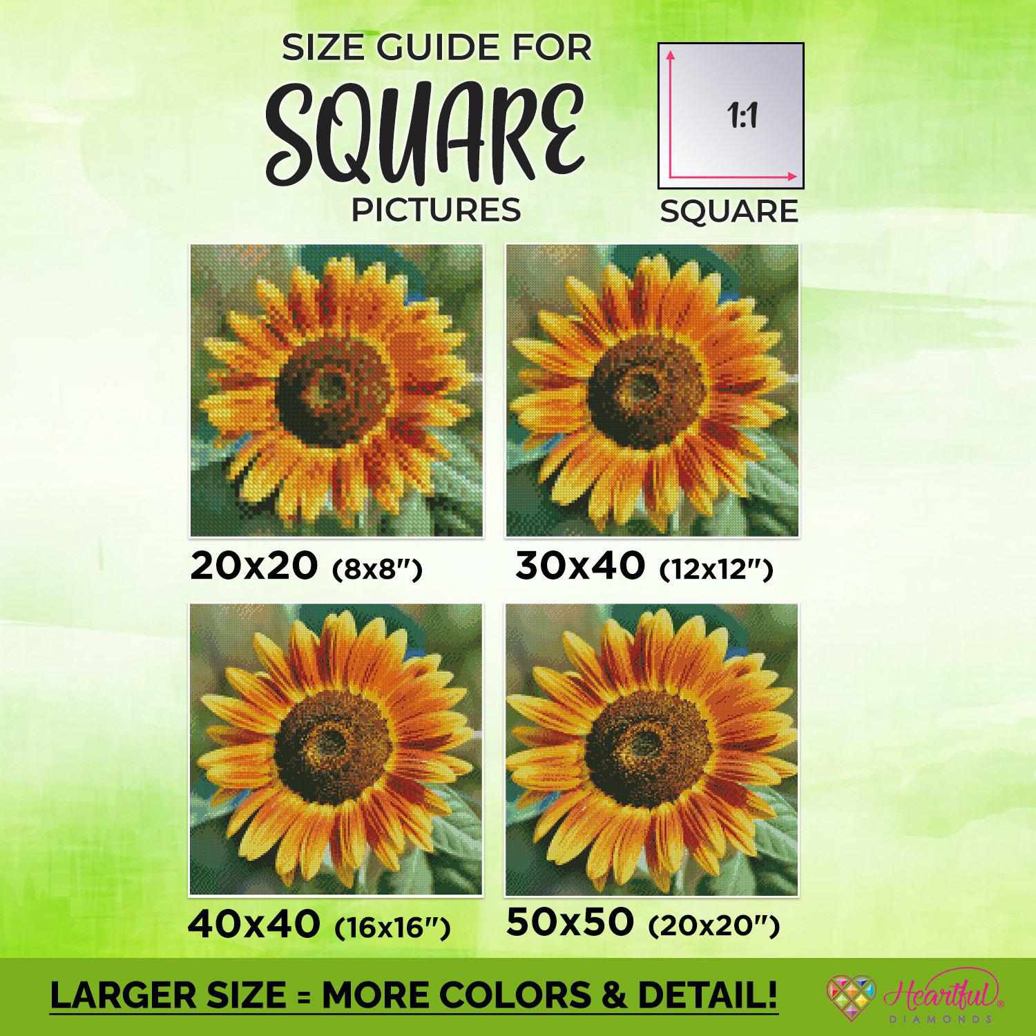 Custom Diamond Painting X-LARGE SIZES-Diamond Painting Kit-Heartful Diamonds