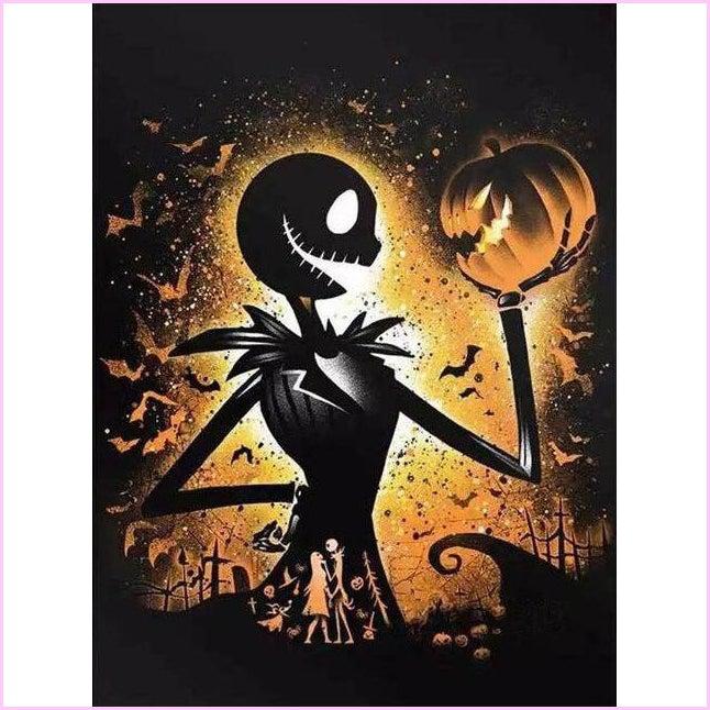 Jack's Halloween-Diamond Painting Kit-Heartful Diamonds