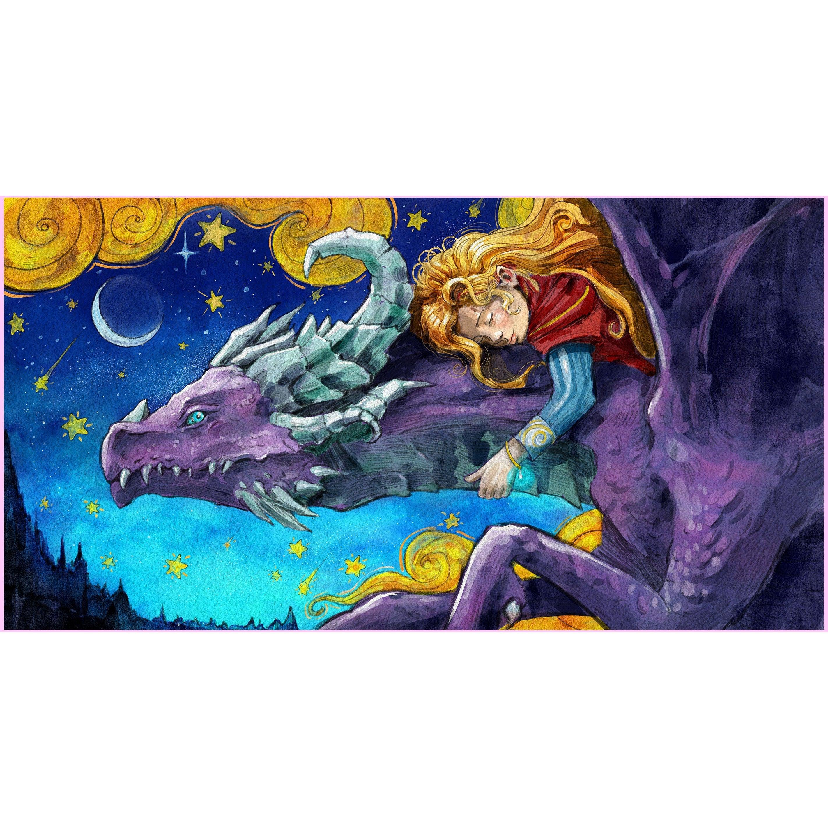 I Dream of Dragons-Diamond Painting Kit-Heartful Diamonds